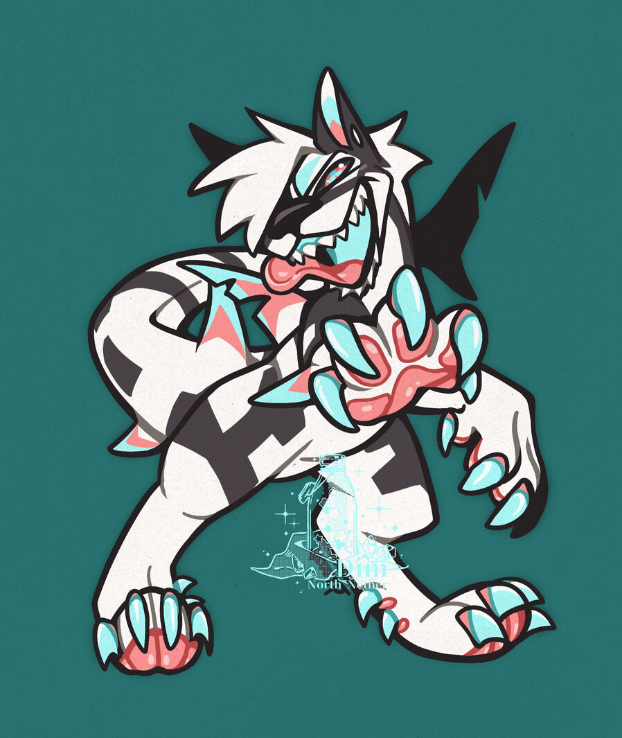 Chibi - Shark Wolf