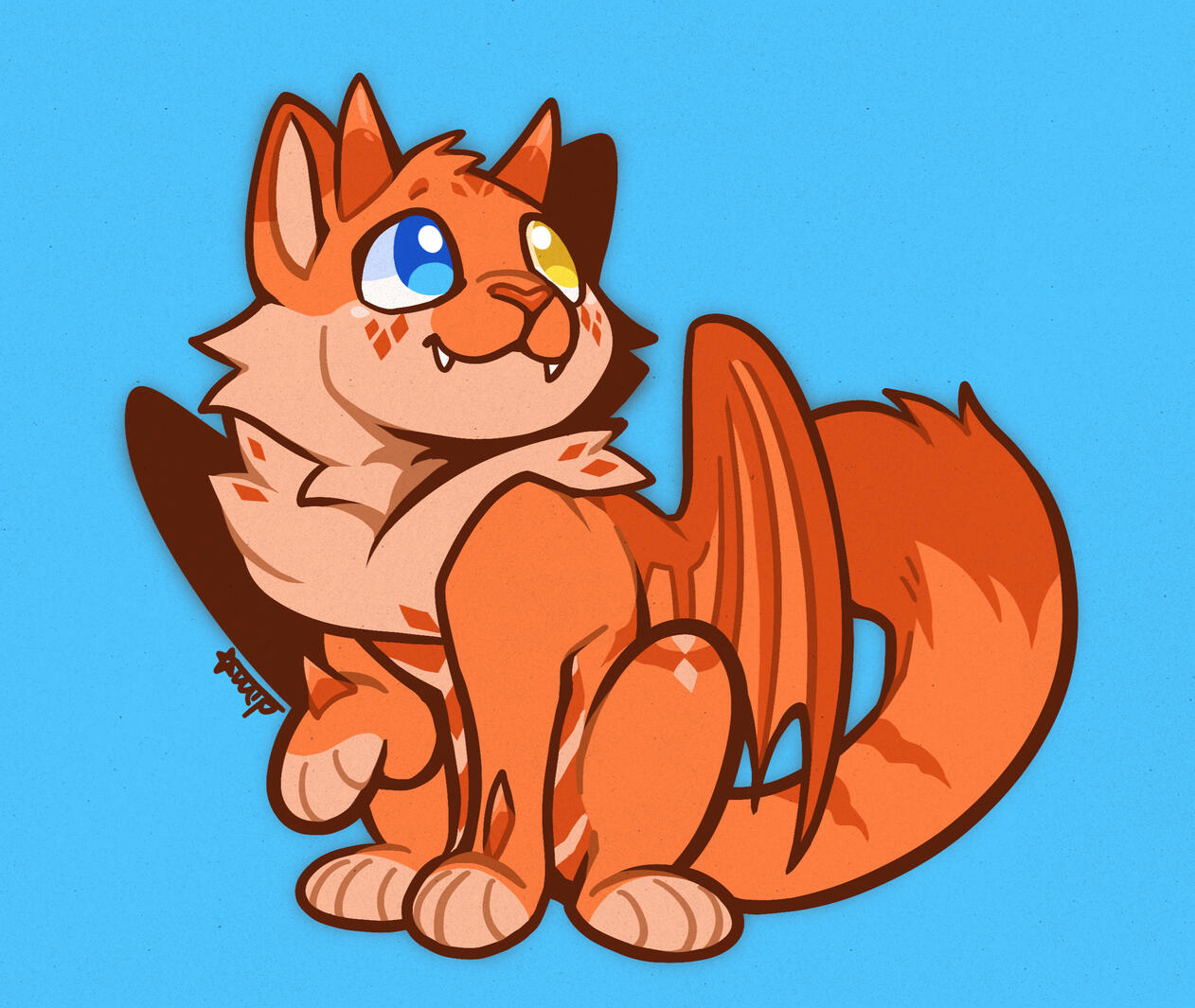 Chibi - Dragon Cat