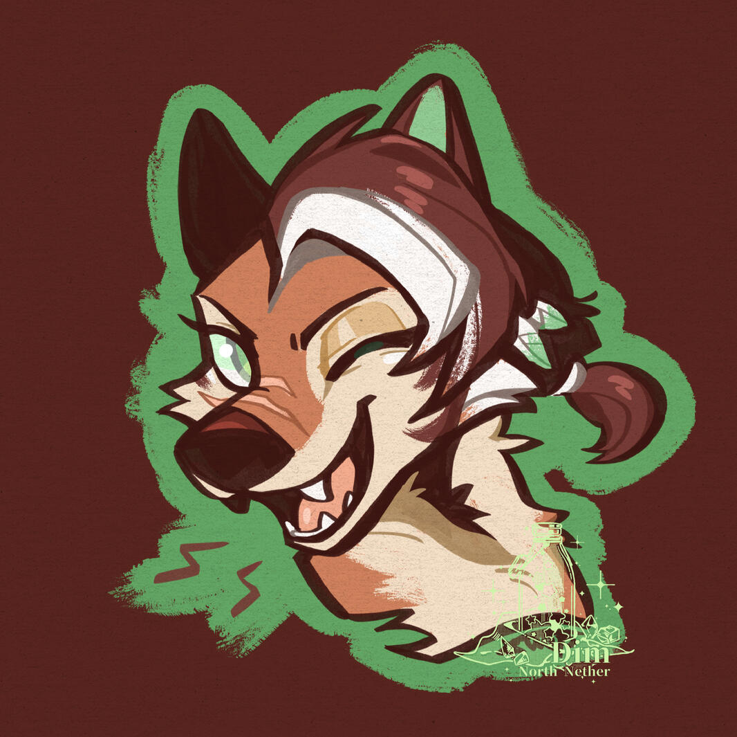 Doodle Headshot - Woof