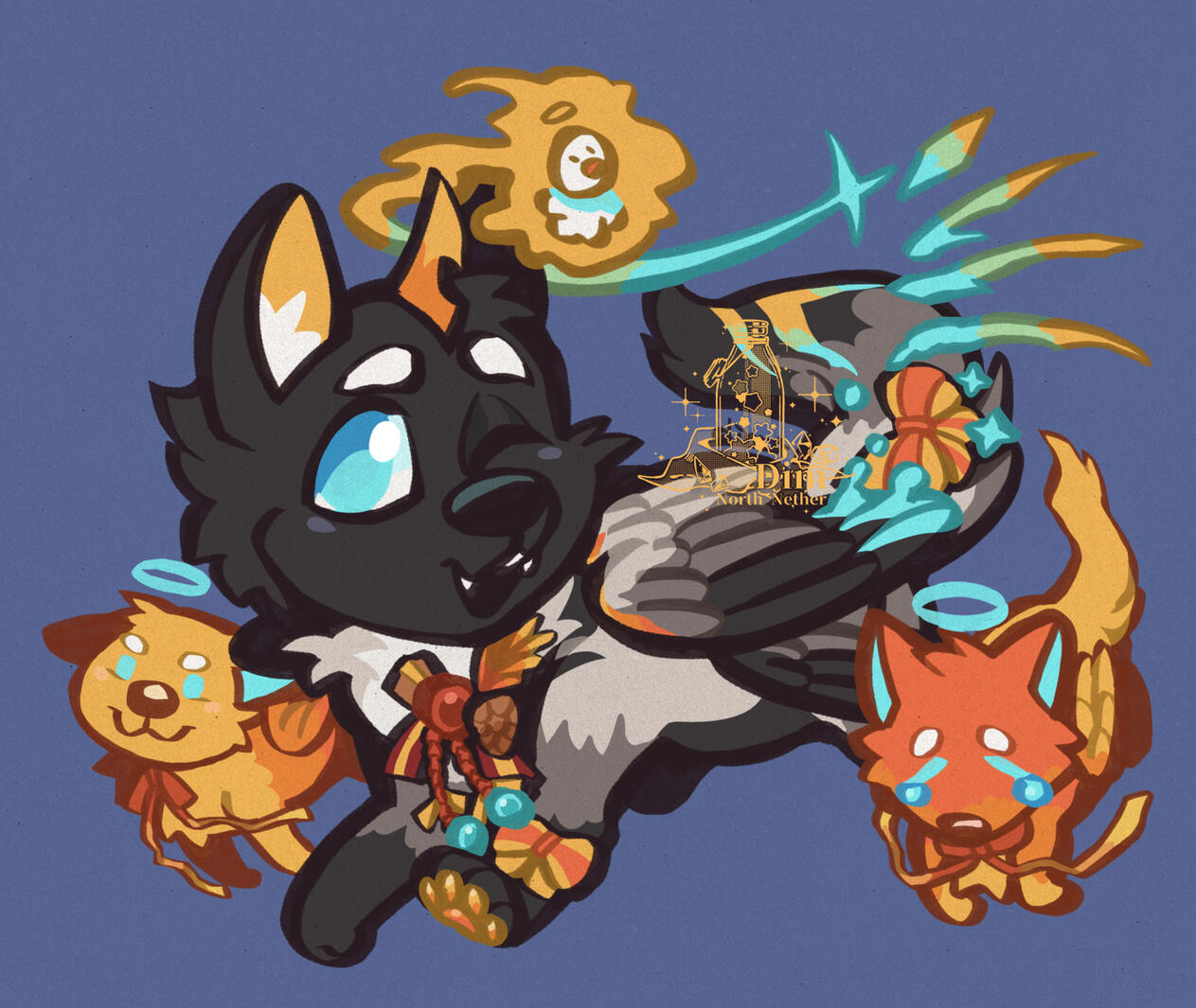 Chibi - Star Woof