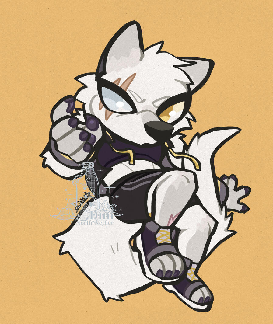 Chibi - White Wolf