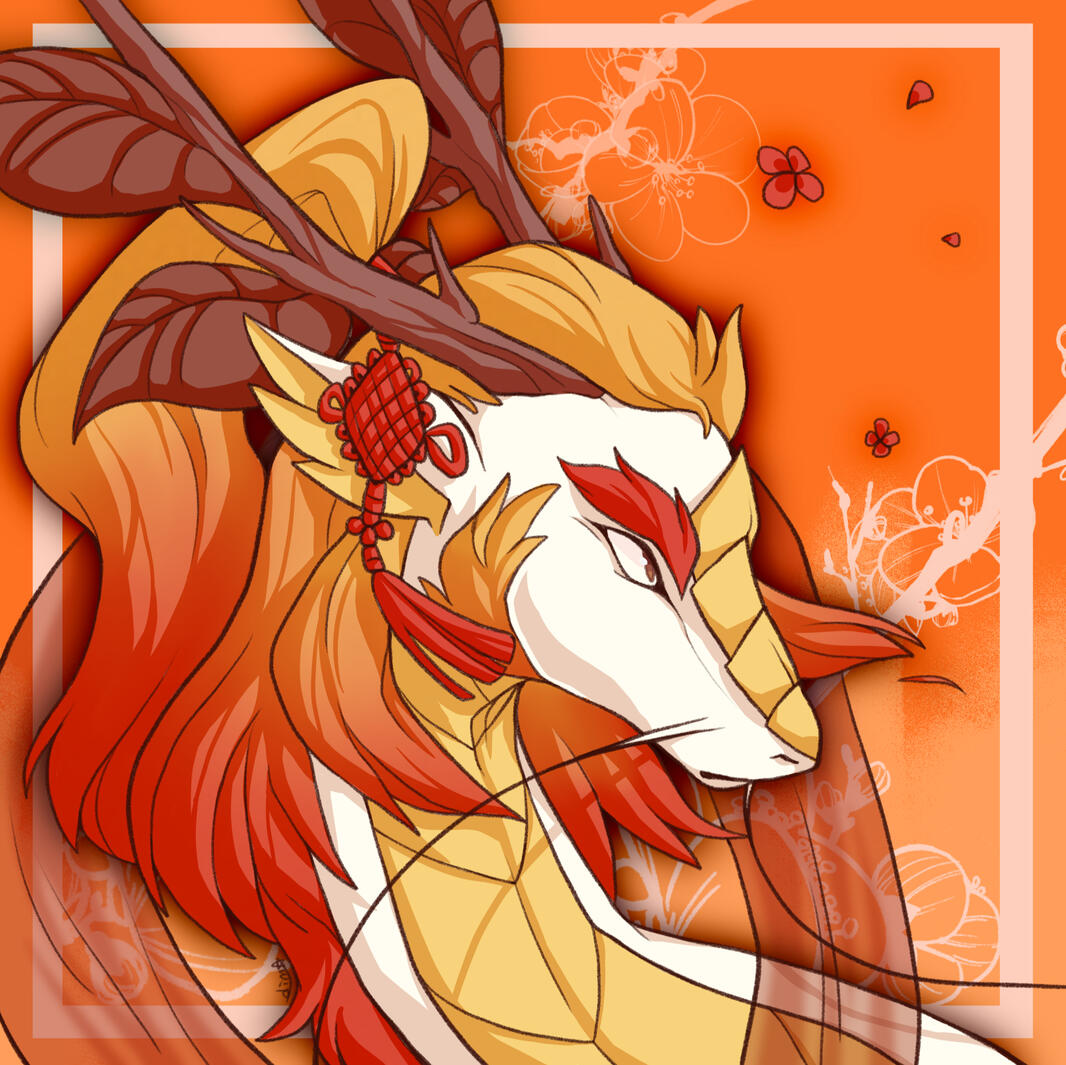 Headshot - Flower Dragon